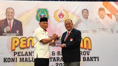 Sarbin Sehe Resmi Pimpin KONI Maluku Utara, Fokus Dongkrak Prestasi Menuju PON 2028
