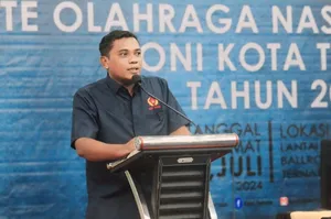 Faujan A. Pinang Resmi Pimpin KONI Kota Ternate Periode 2024-2028